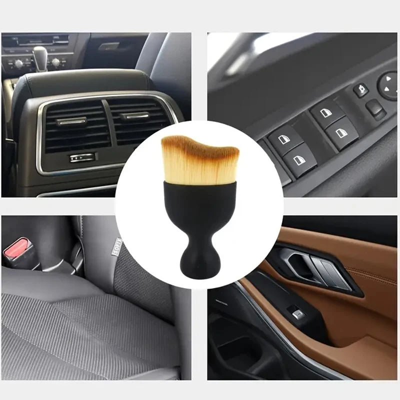 Car Air Conditioner Cleaning Brush Car Air Outlet Crevice Dust Removal Brushes for Car Interior Cleaning Brush Accessories