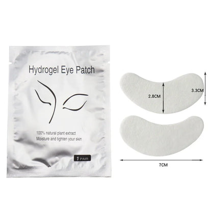 20 Pairs Eyelash Under Eye Patches Eye Pad Isolation Remove Hydrogel Eye Patch Sticker Gasket Eyelash Extension Makeup Tools
