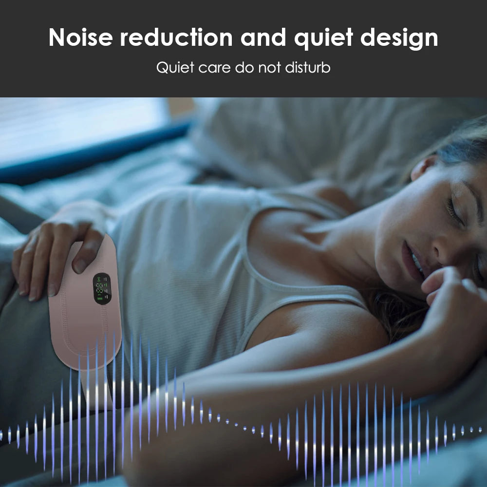 Lady Menstrual Heating Pad Warm Palace Belt Relieve Menstrual Pain Hot Compress Massager Uterus Cold Dysmenorrhea Relieving Belt